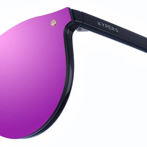Gafas de sol de nylon con forma ovalada Geri unisex