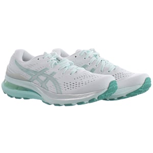 ASICS gel-kayano 28 entrenadores blancos para mujeres