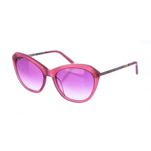 Gafas de sol de metal con forma ovalada SK0143S mujer
