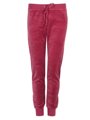 Juicy Couture Pantalones De Punto Mujer Rojo