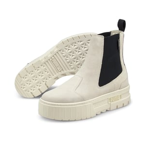 Botas de mujer beige de chelsea chelsea