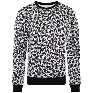 Vans fuera de la pared Cuella de manga larga Cuello negro/blanco Sweaters V241HCH