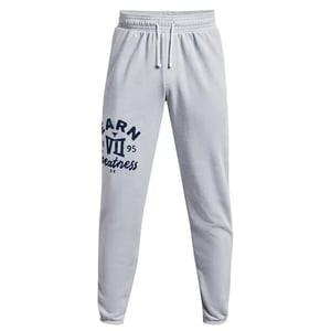 Under Armour Project Rock Pantalón de rizo grueso gris para hombre