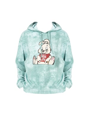 Guess x Brandalised Sudadera Leon Bunny del hombre verde