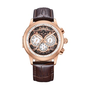Reloj Automático Heritor Apostle de Esmalte Vitreoso