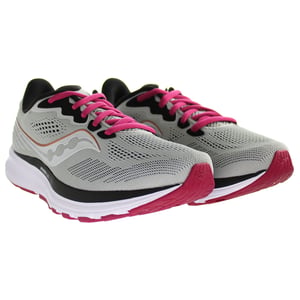 Saucony Ride 14 entrenadores de carreras de mujer gris