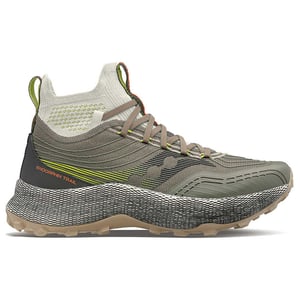 Saucony Endorphin Trial Mid Runshield Hombre Verde Entrenadores