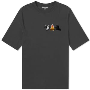 Lanvin RMJE0033A18 10 Camiseta Gris