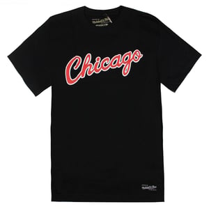 Camiseta Mitchell & Ness Chicago Bulls Wordmark Mens