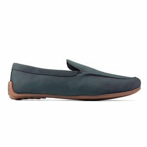 Clarks Reazor Plain Mens Navy Blue Shoes