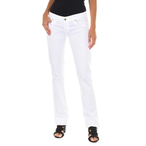 Pantalon Largo de tejido elástico C011444-P084 mujer