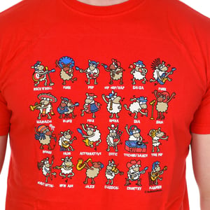 Camiseta manga corta Music