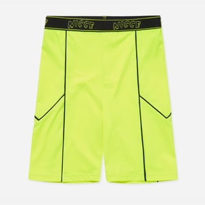 Nicce Graphic Logotipo Neon Amarillo Womens Cycling Shorts 201 2 06 03 0180