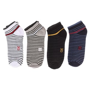 Pack de 4 Calcetines tobilleros hombre, calcetines cortos hombre