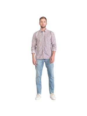 Camisa de hombre Le Temps Des Cerises Rodel con estampado floral