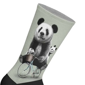 Calcetines de caña larga estampados elásticos unisex