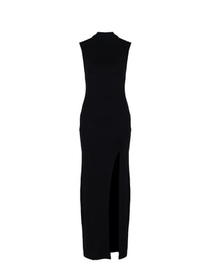 La Haine Inside Us Vestido Long Dress de mujer negro