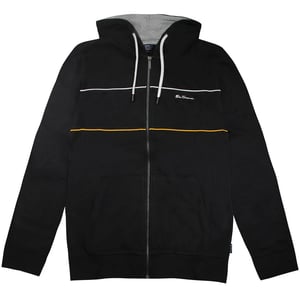 Ben Sherman logo chaqueta de pista negra para hombre