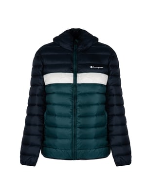 Champion Chaqueta del hombre verde, azul oscuro