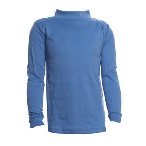 Camiseta manga larga cuello medio LPG700 unisex niña y niño