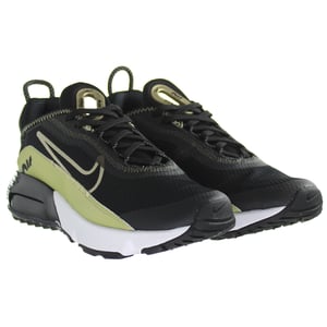 Nike Air Max 2090 Lace-Up Negro Sintético Hombre Entrenadores CJ4066 006