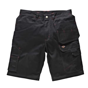 Dickies Hombre Redhawk Pro Ropa de Trabajo Cortos Negros WD802B