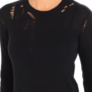 Blusa CAIMAN manga larga y cuello redondo 17S2SR011 mujer