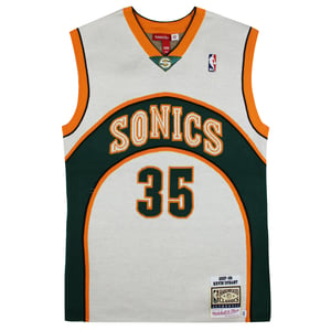 Mitchell & Ness x clot M&N Seattle Supersonics Kevin Durant Jersey