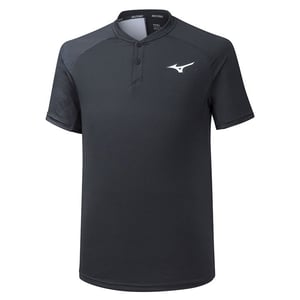Polo Mizuno Shadow Hombre Negro