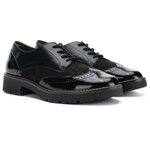 Jana Patent Toe Zapatos