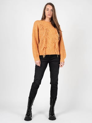 Silvian Heach Suéter de mujer naranja