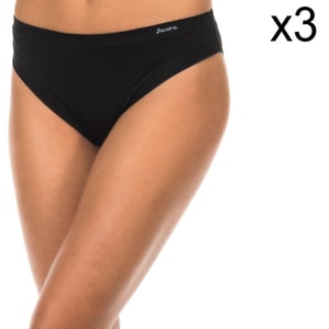 Pack-3 Braguitas talle medio y forro interior 1031184 mujer