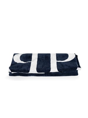 Philipp Plein Toalla Beach Towel de mujer negro