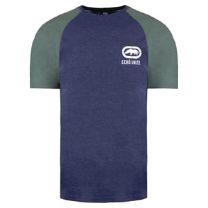 Ecko Unltd. Camiseta de marl marina para hombres de sombra
