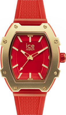 Ice Watch Ice Boliday - Reloj Rojo de Mujer en Rojo y Dorado 023320