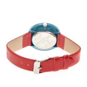 Reloj unisex Crayo Prestige - Verde azulado/rojo