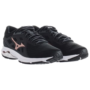 Mizuno Wave Kizuna 2 Entrenadores de carreras negras para mujer