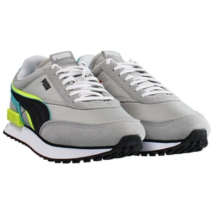 Puma Future Rider entrenadores de hombres grises dobles