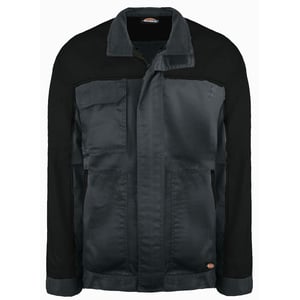 Dickies Everyday Mens Grey/Black Work Work Chaqueta
