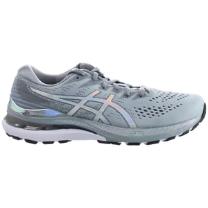 ASICS GEL-KAYANO 28 PLATINUM Gray Mens Running Trainers