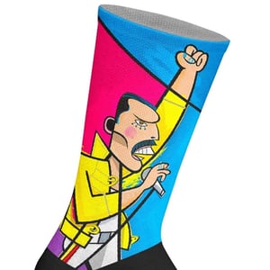 Calcetines de caña larga estampados elásticos unisex