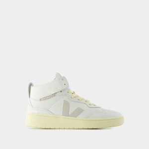 Zapatillas V-95 - Veja - Piel - Blanco