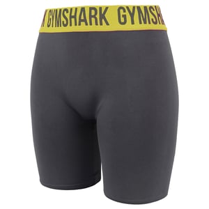 Gymshark sin costuras pantalones cortos de ciclismo gris para mujer