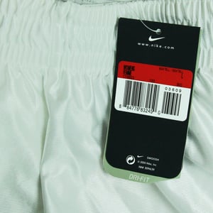 Nike Dri-Fit Shorts de baloncesto Basketball White Womens Stretch Bottoms 119803 100