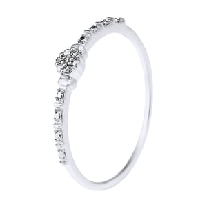 Diamond Solitaire 0.014 CTS CTS Gold blanco