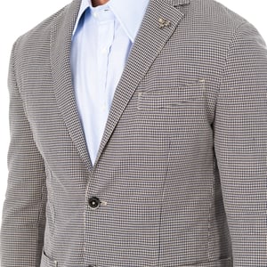 Americana manga larga cuello con solapa HMJA01 hombre
