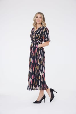 Maxivestido Yasmine Paintstroke