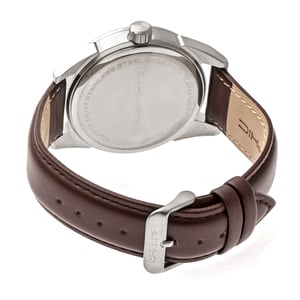 Reloj Morphic serie M63 con correa de cuero y fecha