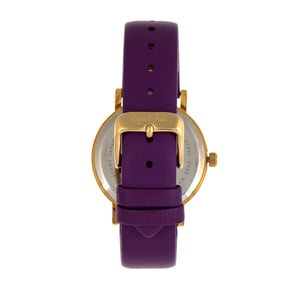 Reloj con correa de cuero Budapest de Sophie y Freda