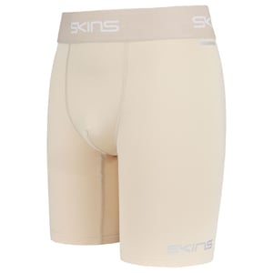 Skins Fuerza dnámica masculina beige compresión media medias pantalones cortos DF00011179002